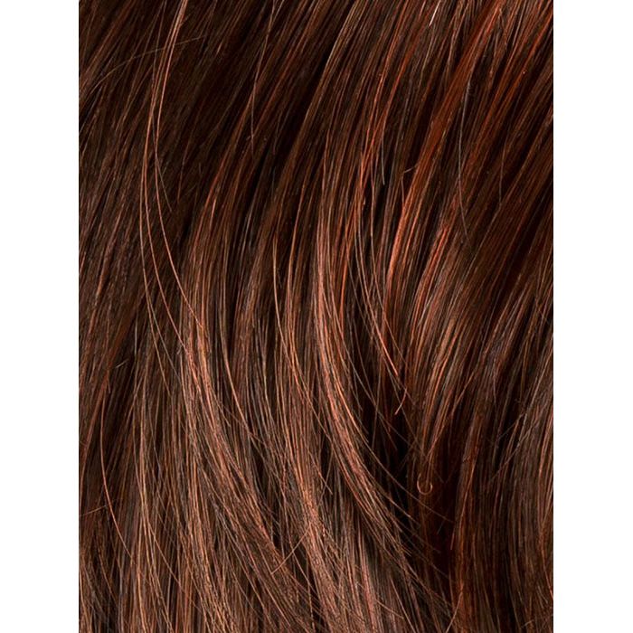 AUBURN ROOTED 33.130.4 | Dark Auburn, Bright Copper Red, and Warm Medium Brown Blend with Dark Roots