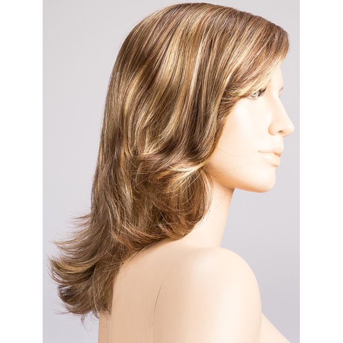 BERNSTEIN ROOTED 12.26.19 | Light Brown base with subtle Light Honey Blonde and Light Butterscotch Blonde Highlights and Dark Roots