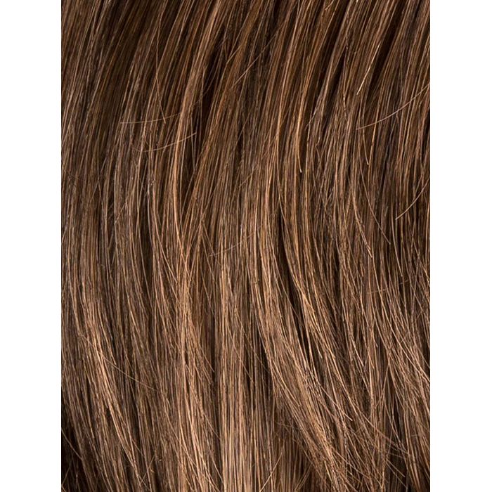 CHOCOLATE ROOTED 830.6 | Medium to Dark Brown base with Light Reddish Brown Highlights and Dark Roots