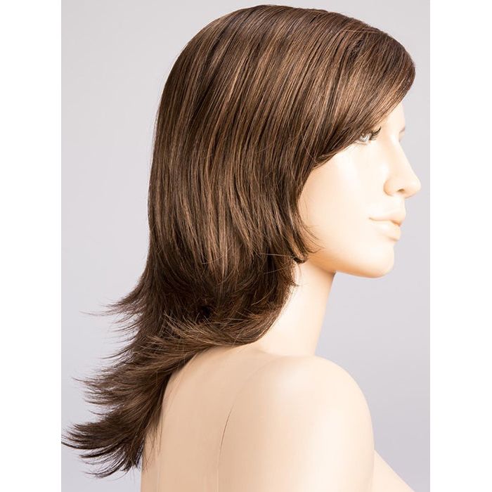 CHOCOLATE ROOTED 830.6 | Medium to Dark Brown base with Light Reddish Brown Highlights and Dark Roots