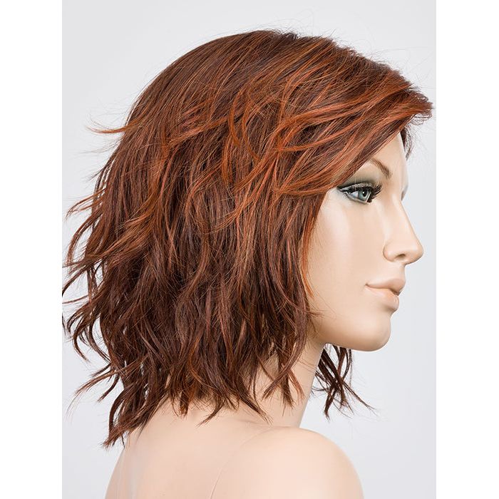 CINNAMON BROWN ROOTED 33.30.130 |  Med Auburn Dark Auburn and Dark Brown Mix with a Deep Copper Brown Root