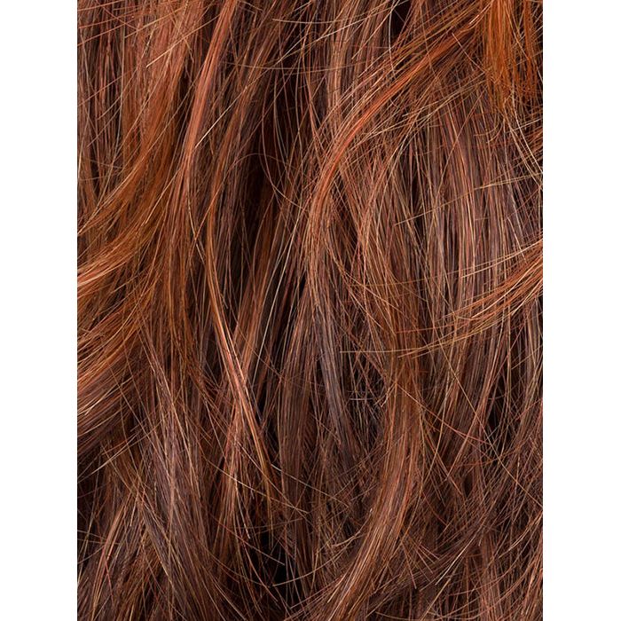 CINNAMON BROWN ROOTED 33.30.130 |  Med Auburn Dark Auburn and Dark Brown Mix with a Deep Copper Brown Root