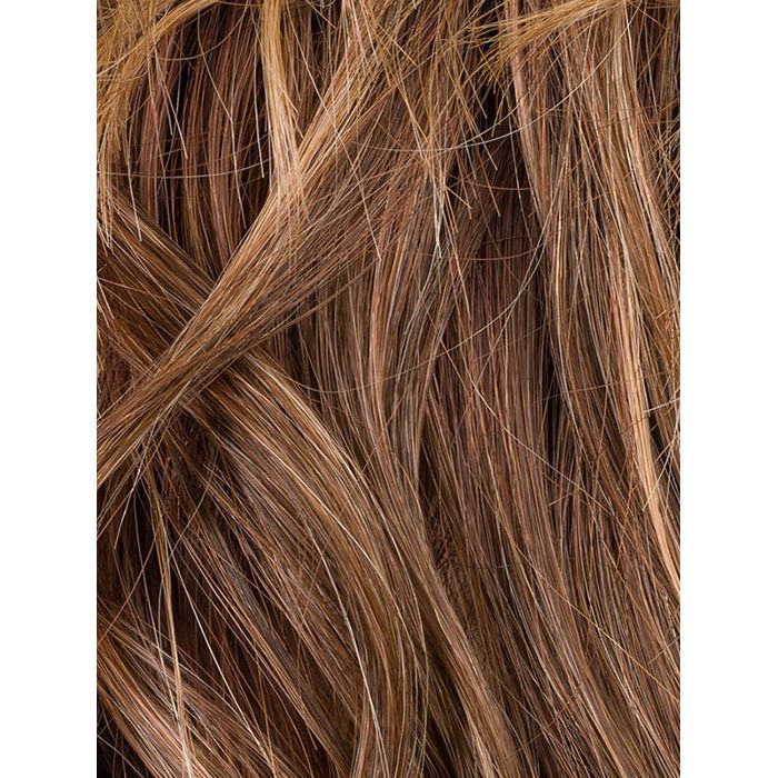 MOCCA ROOTED 830.9.20 | Medium Brown, Light Brown, and Light Auburn blend with Dark Roots