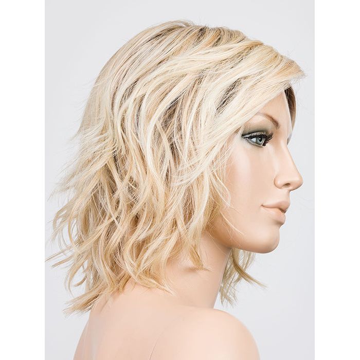 PASTEL BLONDE ROOTED 25.26.23 | Pearl Platinum, Dark Ash Blonde, and Medium Honey Blonde Mix with a Darker Root