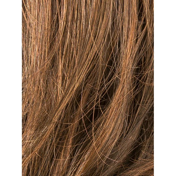CHOCOLATE ROOTED 6.30.4 | Medium to Dark Brown base with Light Reddish Brown Highlights and Dark Roots