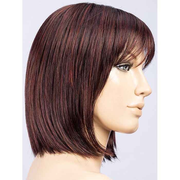 AUBERGINE MIX 131.133.132 | Darkest Brown with hints of Plum at base, Bright Cherry Red and Dark Burgundy Highlights