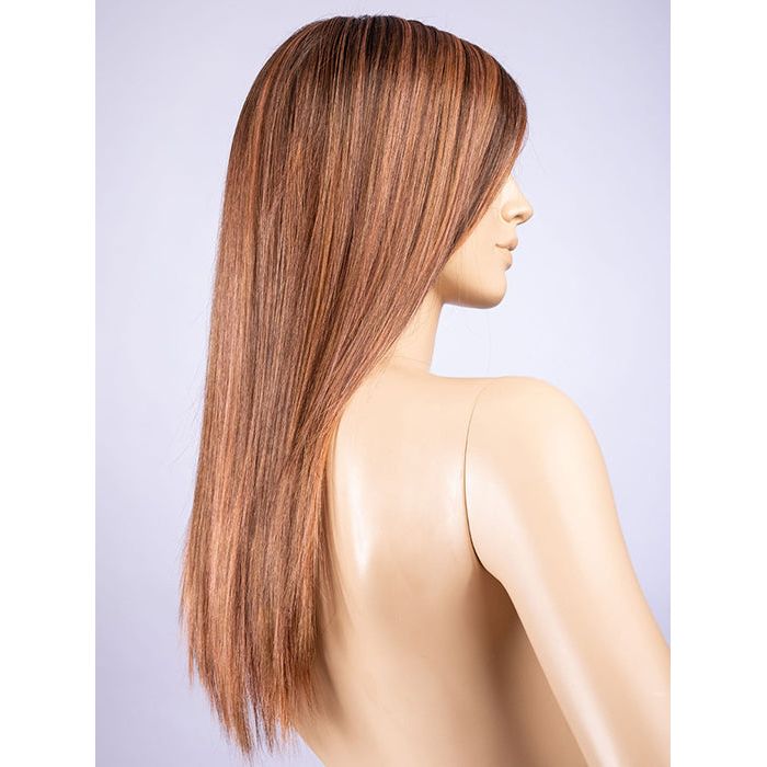 ROSEWOOD ROOTED | Medium Dark Brown Roots that Melt into a Mixture of Saddle Brown and Terra-Cotta Tones