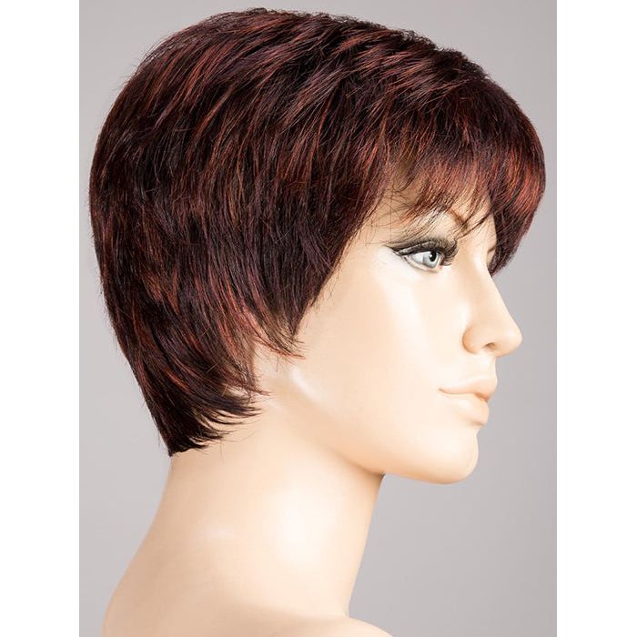 AUBERGINE MIX 133.131 | Darkest Brown with hints of Plum and Bright Cherry Red and Dark Burgundy Highlights
