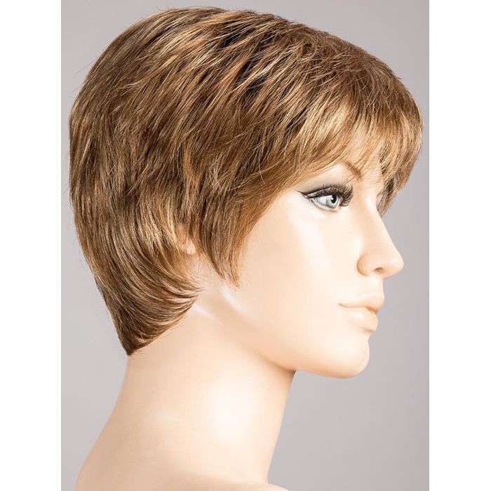 LIGHT BERNSTEIN ROOTED 8.20.27 | Light Auburn, Light Honey Blonde, and Light Reddish Brown Blend and Dark Roots