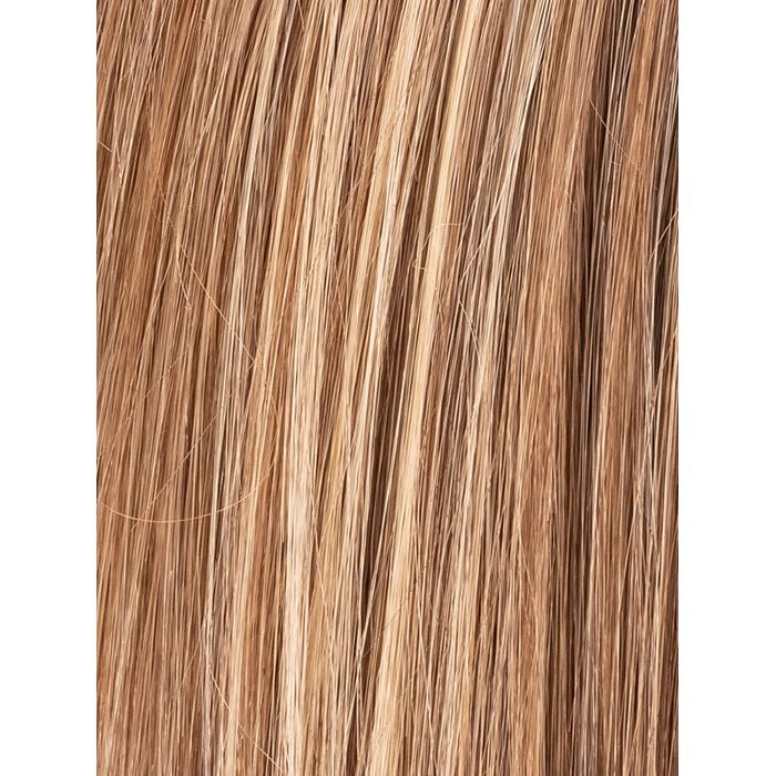 LIGHT BERNSTEIN ROOTED 12.26.27 | Light Auburn, Light Honey Blonde, and Light Reddish Brown Blend and Dark Roots