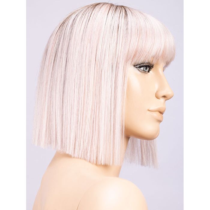 PASTEL ROSE ROOTED | Pink and Pearl Blonde Blend with Light Brown Roots