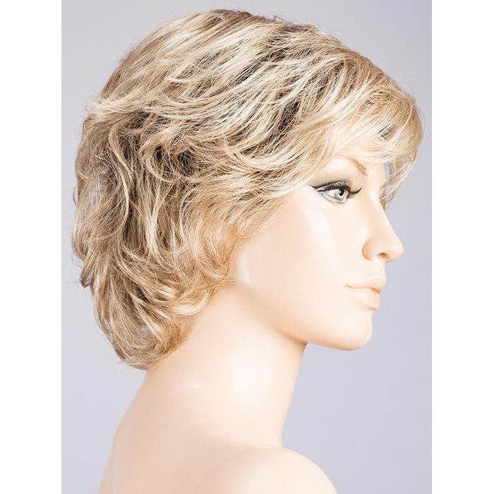 CHAMPAGNE ROOTED 22.20.25 | Light Beige Blonde, Medium Honey Blonde, and Platinum Blonde blend with Dark Roots