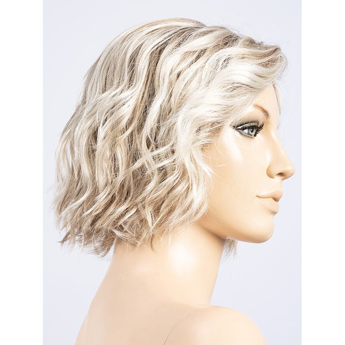 LIGHT CHAMPAGNE ROOTED 23.1001.14 | Light Beige Blonde, Medium Honey Blonde, and Platinum Blonde blend with Dark Roots