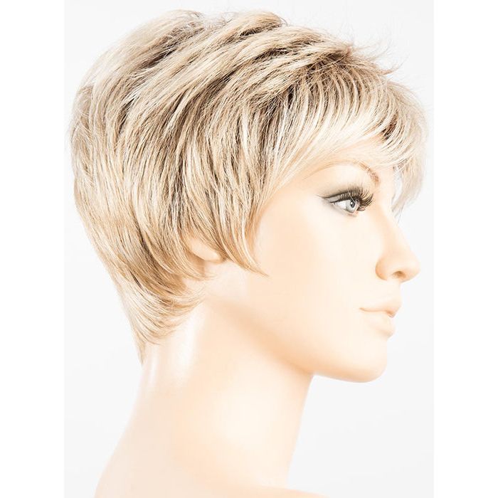 CHAMPAGNE ROOTED 22.16.25 | Light Beige Blonde, Medium Honey Blonde, and Platinum Blonde Blend with Dark Roots
