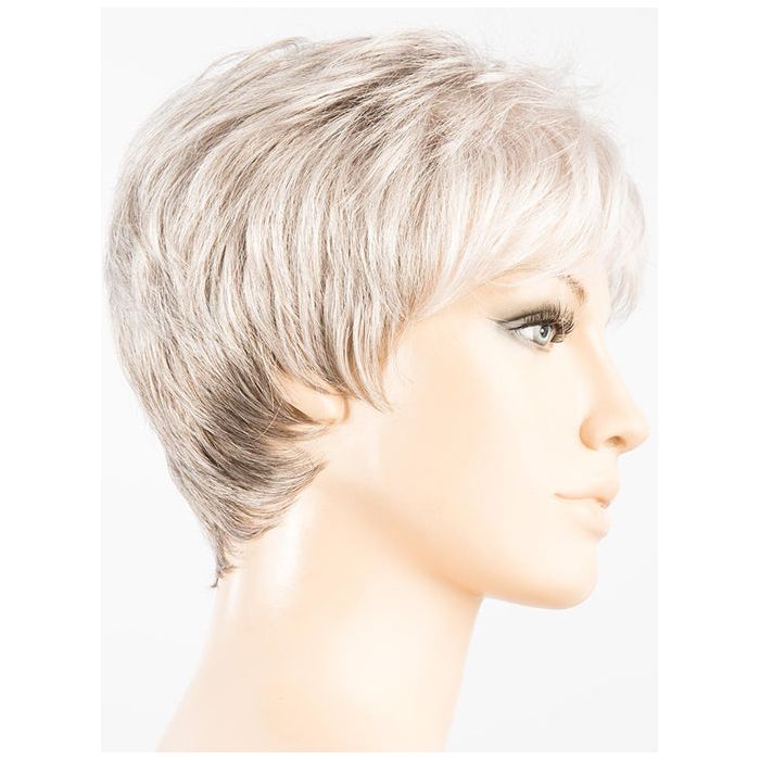 SNOW MIX 60.56.58 | Pure Silver White with 10% Medium Brown & Silver White with 5% Light Brown Blend