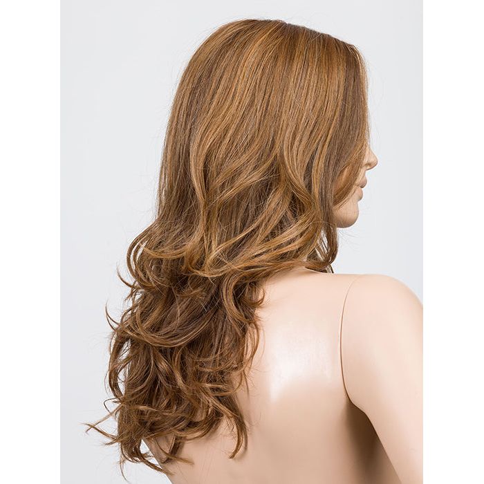 MOCCA ROOTED 12.830.20 | Lightest Brown, Medium Brown, Light Auburn and Light Strawberry Blonde blend with Dark Shaded Roots