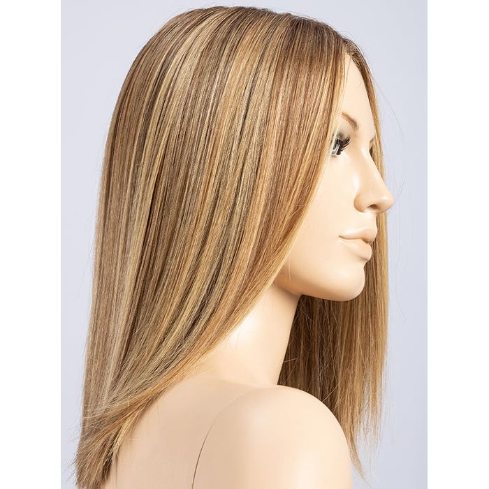 LIGHT BERNSTEIN ROOTED 12.26.27 | Light Auburn, Light Honey Blonde, and Light Reddish Brown Blend and Dark Roots