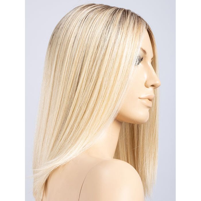 PASTEL BLONDE ROOTED 25.22.26 | Pearl Platinum, Dark Ash Blonde, and Medium Honey Blonde Mix with Darker Roots