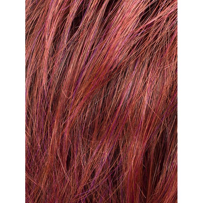 ELAN by ELLEN WILLE in HOT FLAME MIX 133.132.4 | Red Violet, Granat Red, and Darkest Brown blend