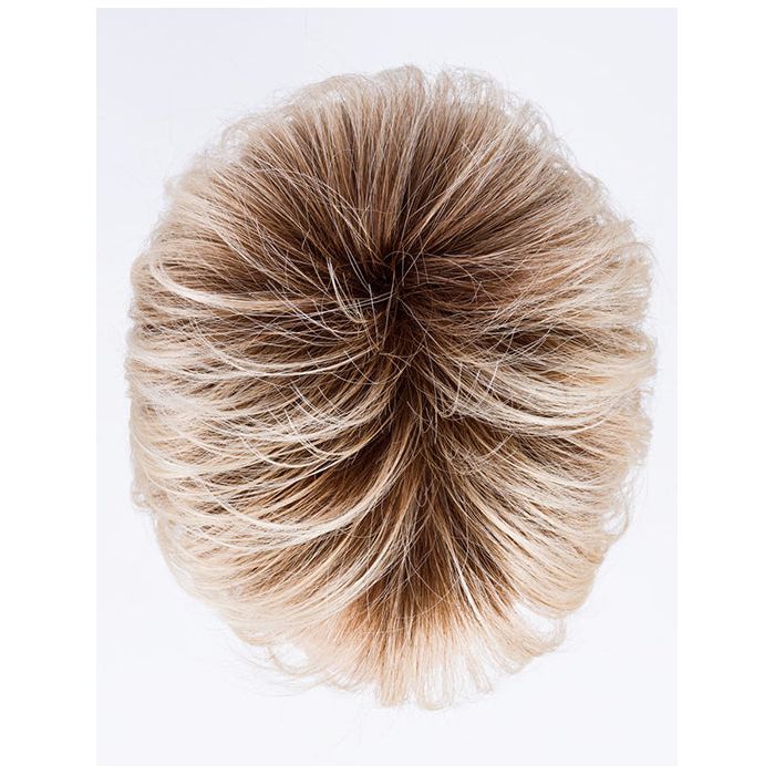 ELAN by ELLEN WILLE in LIGHT CHAMPAGNE ROOTED 101.15.12 | Lightest Pale Blonde, Lightest Ash Blonde, and Light Golden Blonde with Dark Shaded Roots