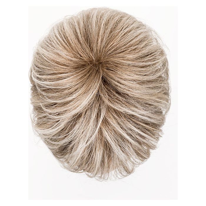ELAN by ELLEN WILLE in METALLIC BLONDE ROOTED 101.60.51 | Pearl Platinum, Pearl White, and Grey blend with Dark Shaded Roots