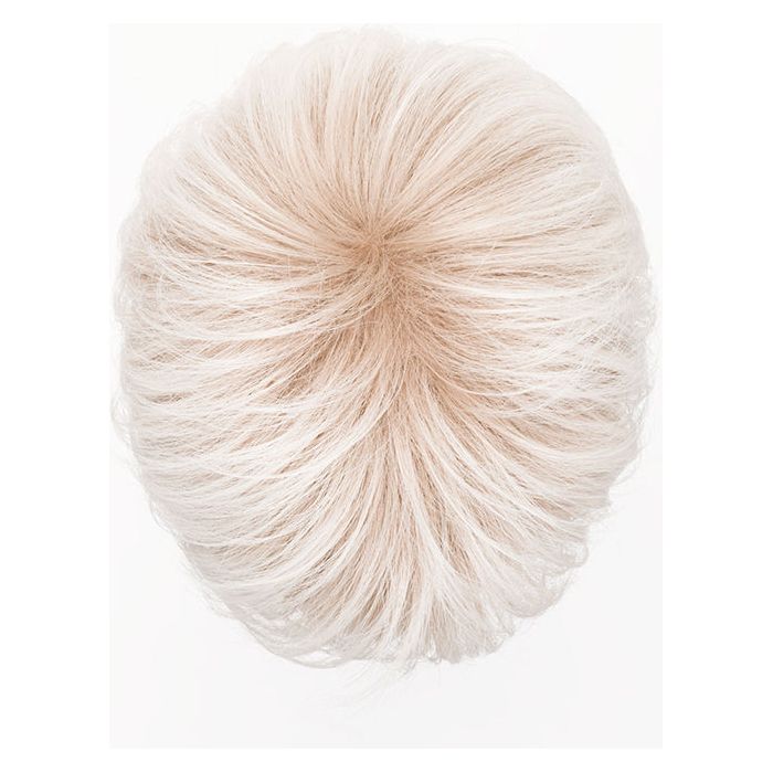 ELAN by ELLEN WILLE in PLATIN BLONDE ROOTED 61.101.1001 | Pure White, Pearl Platinum, and Winter White with Dark Shaded Roots