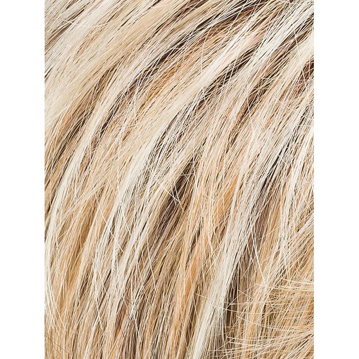 ELAN by ELLEN WILLE in SANDY BLONDE ROOTED 22.20.25 | Light Neutral Blonde, Light Strawberry Blonde, and Lightest Golden Blonde blend with Dark Shaded Roots