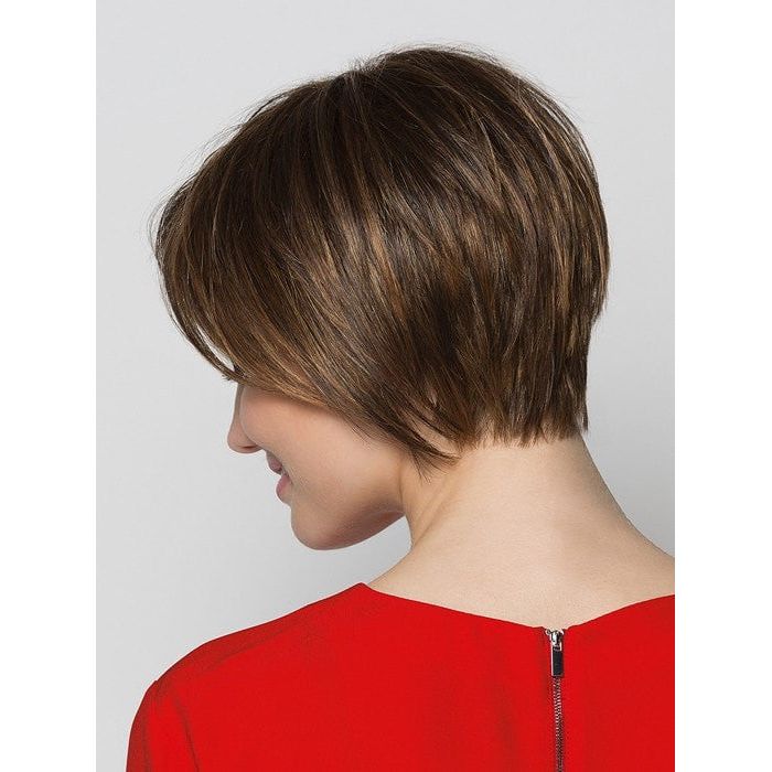 JAVA by ELLEN WILLE in TOBACCO ROOTED 27.830.19 | Medium Brown base with Light Golden Blonde Highlights and Light Auburn Lowlights and Dark Roots