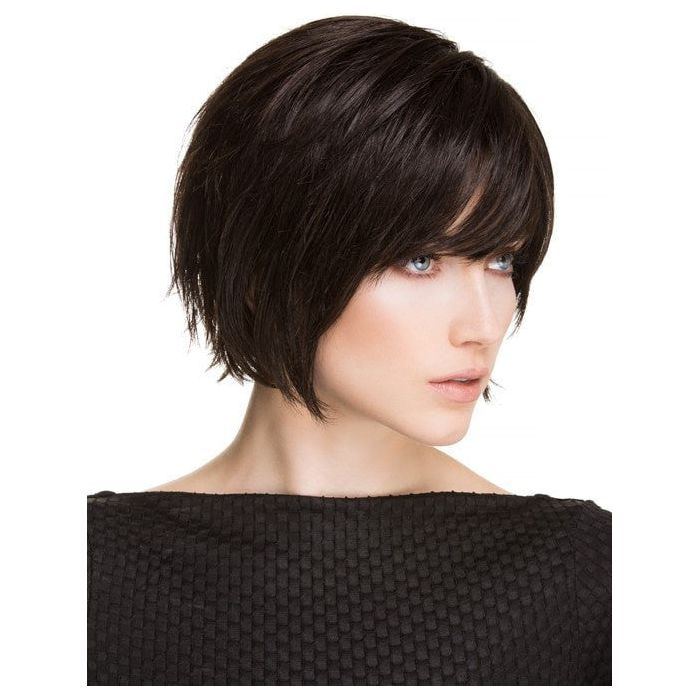 ECHO by ELLEN WILLE in ESPRESSO MIX 4.2.6 | Darkest Brown base with a blend of Dark Brown and Warm Medium Brown throughout