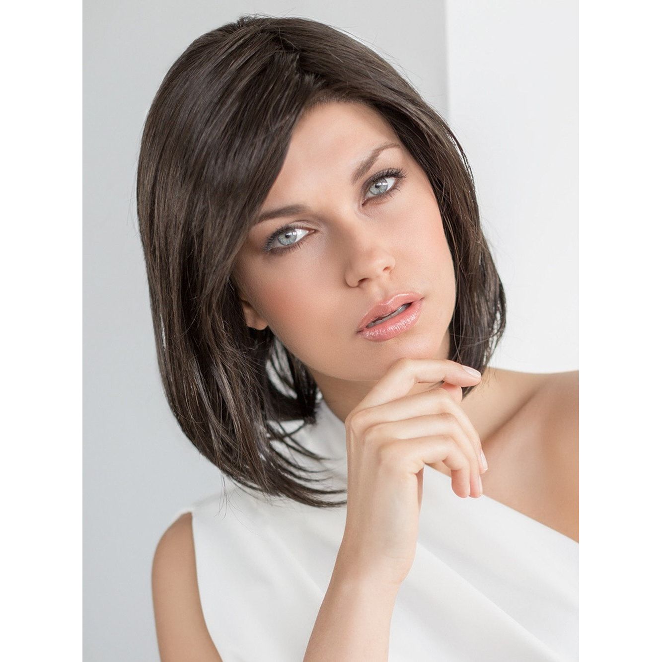 The Hair Society Luxury Collection by Ellen Wille is 100% hand-tied, monofilament, with a beautiful lace front.