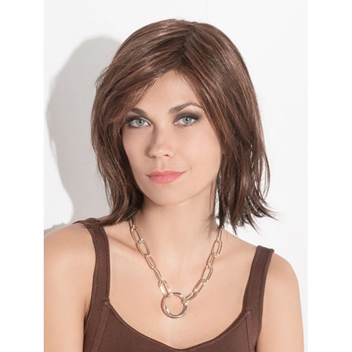 ICONE by ELLEN WILLE in HOT CHOCOLATE MIX 33.27.4 | Medium Brown, Reddish Brown, and Light Auburn Blend