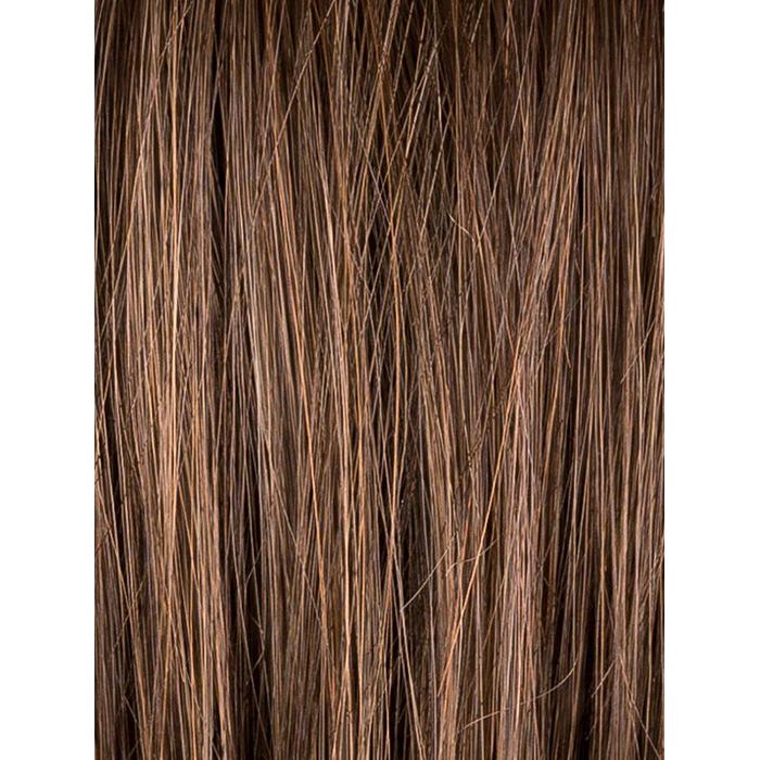 DARK CHOCOLATE ROOTED 6.30.4 | Dark Brown base with Light Reddish Brown Highlights with Dark Roots