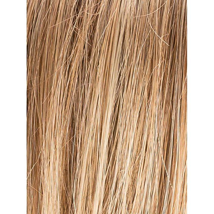 LIGHT BERNSTEIN ROOTED 12.26.27 | Light Auburn, Light Honey Blonde, and Light Reddish Brown Blend and Dark Roots