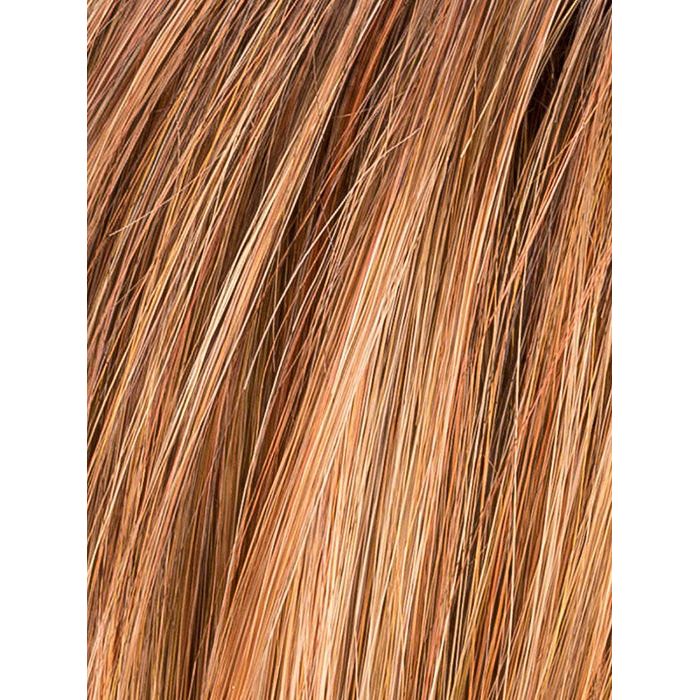 SAFRAN BROWN ROOTED 30.28.27 | Medium Auburn, Copper Red, and Light Auburn Blend with Med Auburn Roots