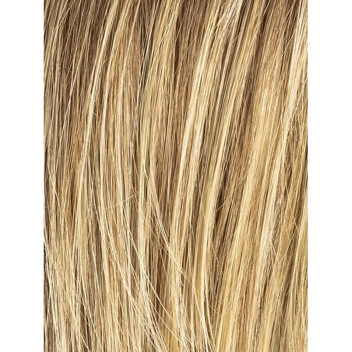 LIGHT BERNSTEIN ROOTED 12.19.27 | Lightest Brown, Light Honey Blonde and Dark Strawberry Blend with Dark Shaded Roots