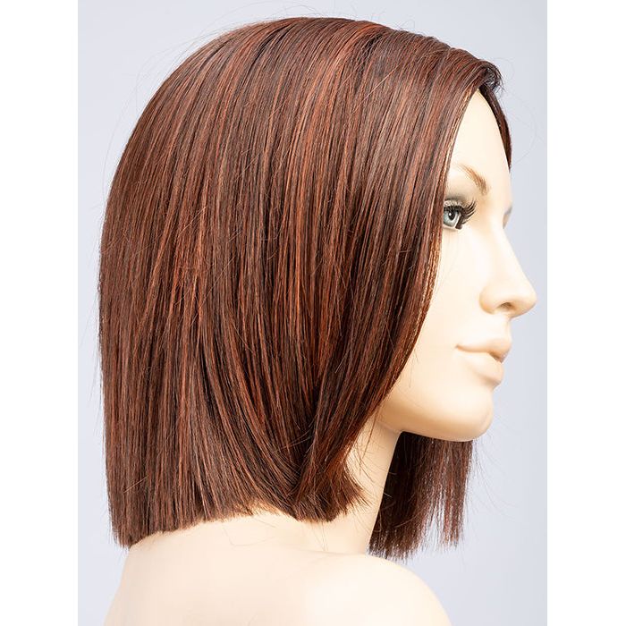 AUBURN ROOTED 33.130.4 | Dark Auburn, Deep Copper Brown, and Darkest Brown with Dark Shaded Roots