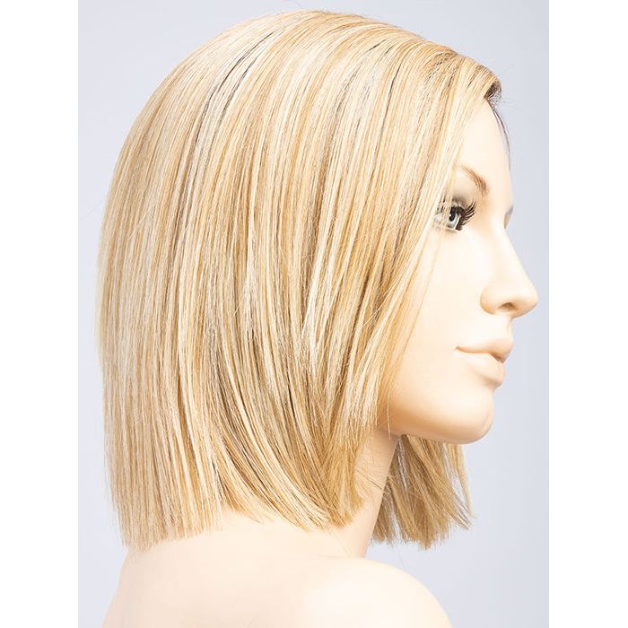 SAHARA BEIGE ROOTED 26.20.25 | Light Golden Blonde, Light Strawberry Blonde, Lightest Golden Blonde Blend with Dark Shaded Roots