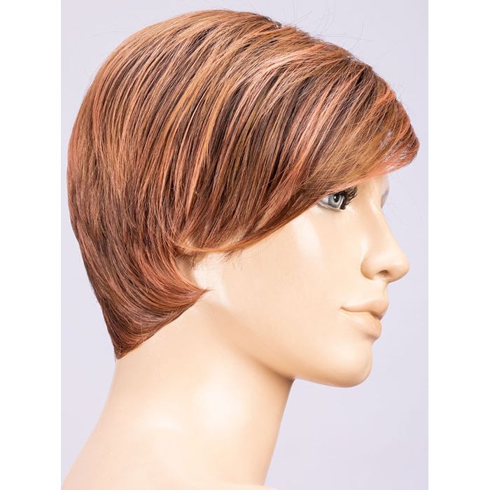 ROSEWOOD ROOTED | Medium Dark Brown Roots that Melt into a Mixture of Saddle Brown and Terra-Cotta Tones with Dark Roots