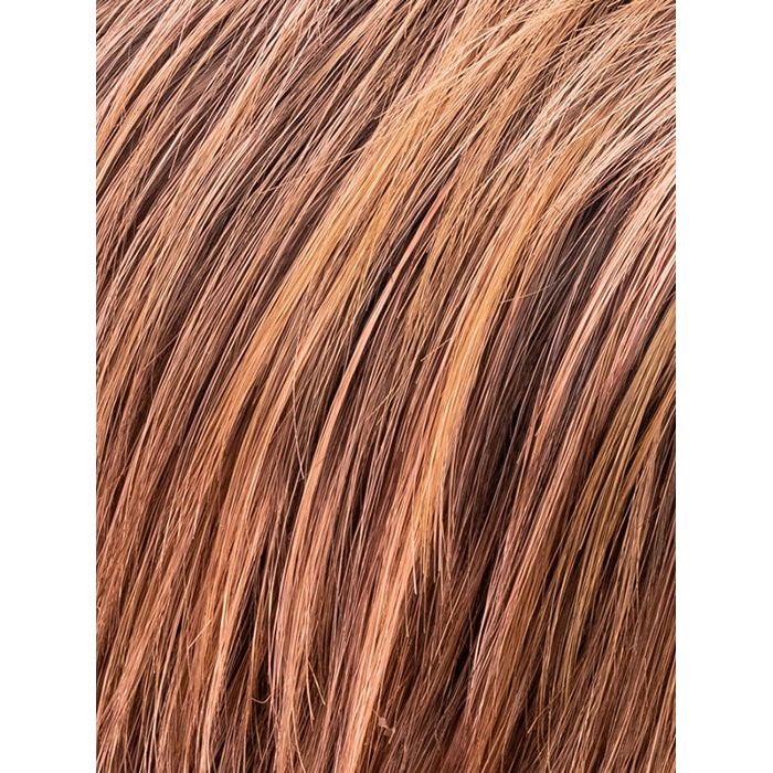 ROSEWOOD ROOTED | Medium Dark Brown Roots that Melt into a Mixture of Saddle Brown and Terra-Cotta Tones with Dark Roots