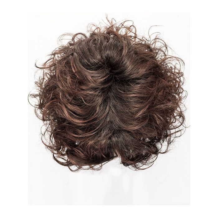 LOOP by ELLEN WILLE in DARK CHOCOLATE ROOTED 4.33.2 | Darkest Brown, Dark Auburn, Black, and Dark Brown blend with Dark Shaded Roots