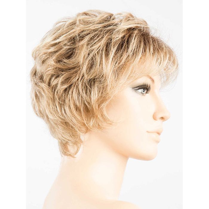 CHAMPAGNE ROOTED 22.16.25 | Light Beige Blonde, Medium Honey Blonde, and Platinum Blonde Blend with Dark Roots