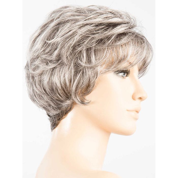 SALT PEPPER MIX 39.51.44 | Light Natural Brown with 75% Gray, Medium Brown with 70% Gray, and Pure White Blend