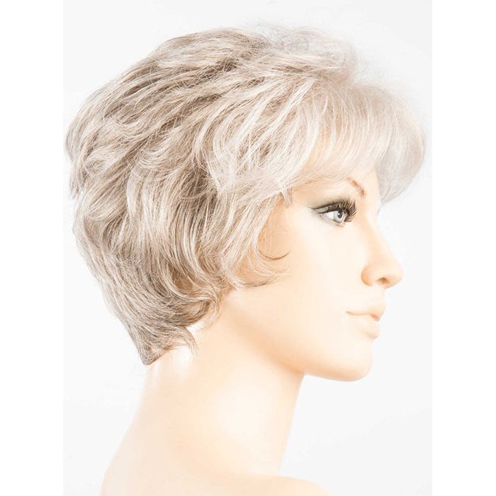 SNOW MIX 60.56.58 | Pure Silver White with 10% Medium Brown & Silver White with 5% Light Brown Blend