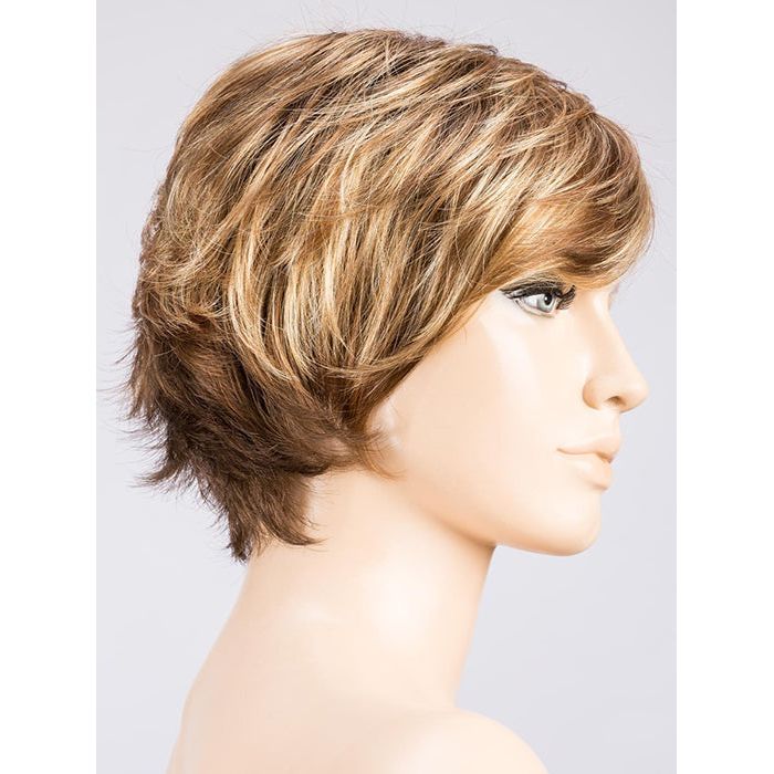 TOBACCO ROOTED 12.26.27.8 | Medium Brown base with Light Golden Blonde Highlights and Light Auburn Lowlights