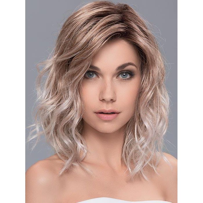 TOUCH by ELLEN WILLE IN CANDY BLONDE ROOTED 101.27.60 | Pearl Platinum, Dark Strawberry Blonde, and Pearl White with Dark Shaded Roots