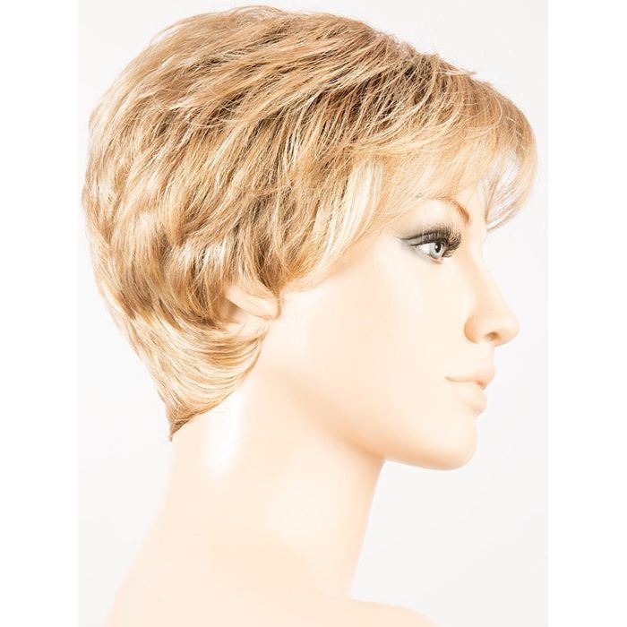 CARAMEL ROOTED 26.19.22 | Medium Golden Blonde, Light Strawberry Blonde, and Lightest Ash Blonde Blend with Dark Roots