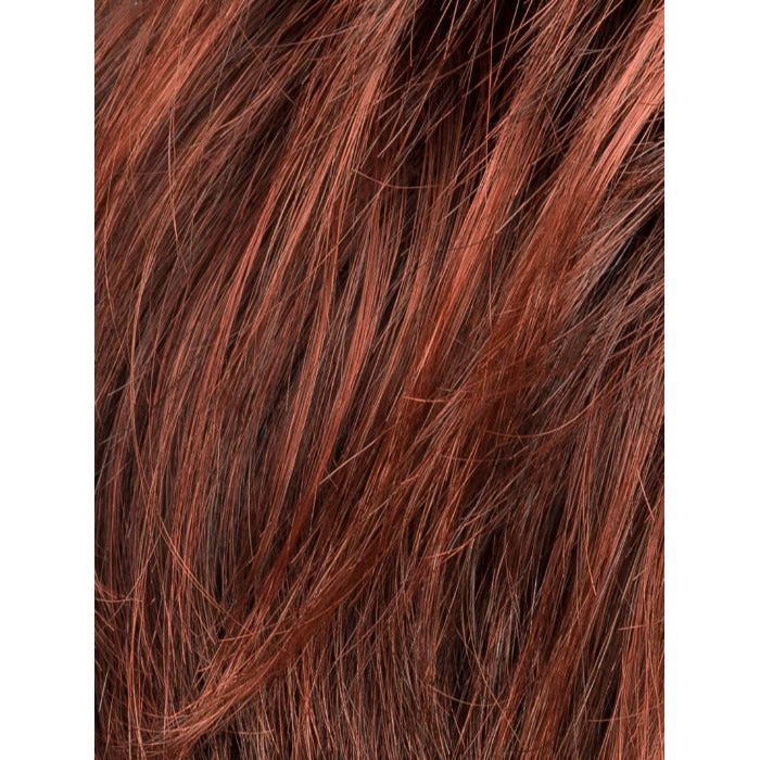 HOT CHILLI MIX 130.33.4 | Darkest Brown base with Deep Copper Brown and Dark Auburn Blended Highlights and Lowlights