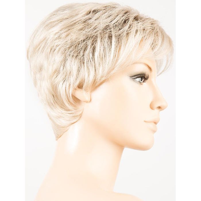LIGHT CHAMPAGNE ROOTED 24.101.60 | Light Beige Blonde, Medium Honey Blonde, and Platinum Blonde Blend with Dark Roots