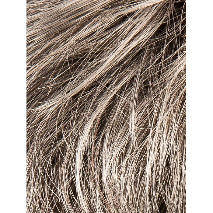 SALT PEPPER ROOTED 44.51.39 | Light Natural Brown with 75% Gray, Medium Brown with 70% Gray, and Pure White Blend