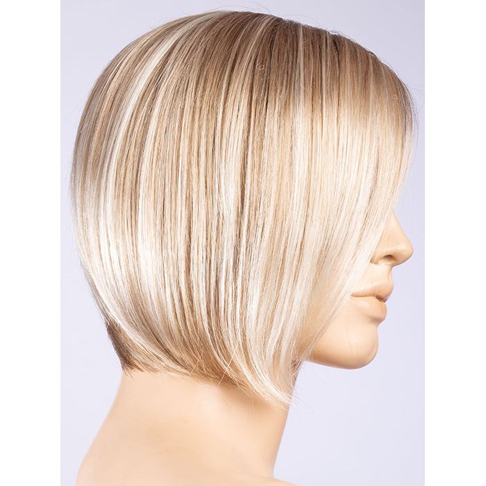 CHAMPAGNE ROOTED 23.24.16 | Light Beige Blonde, Medium Honey Blonde, and Platinum Blonde Blend with Dark Roots